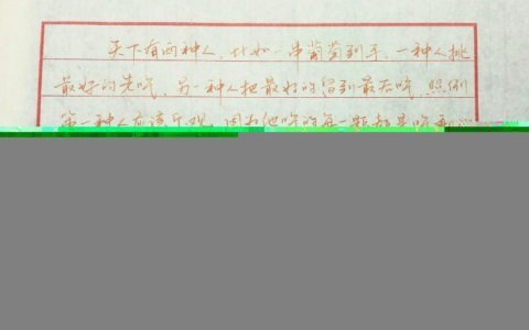 钱钟书《围城》选段笔友钢笔字习作欣赏