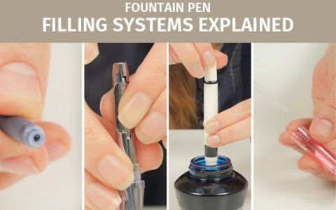 几种常见的钢笔上墨系统介绍说明