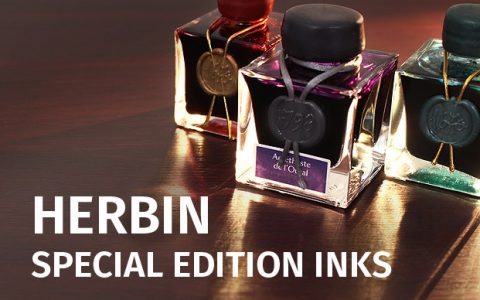 金粉世家!Herbin 340周年纪念版1670墨水和限量版1798墨水试色评测