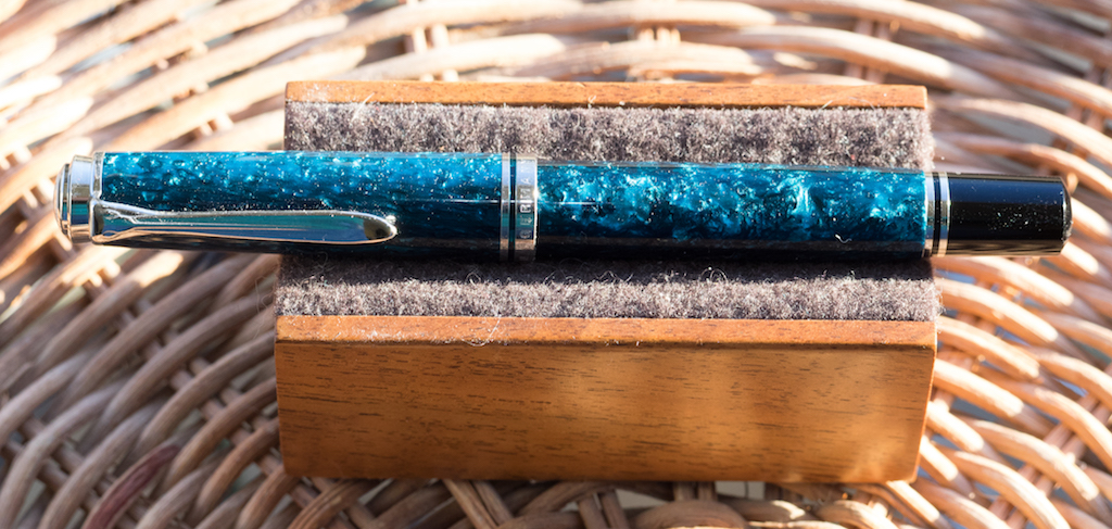 Pelikan百利金M805限量版Ocean Swirl海洋漩涡钢笔评测