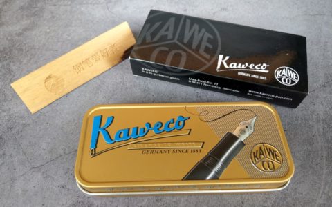 kaweco AL Sport铝制钢笔F尖评测试写