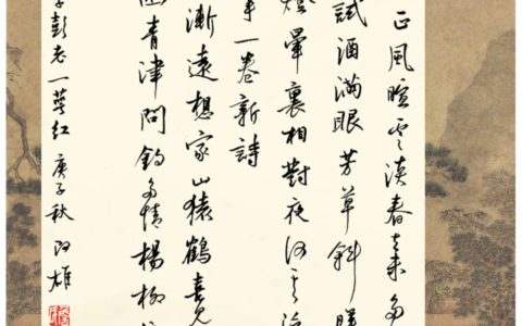 李彭老《一萼红》钢笔字练字打卡作业欣赏