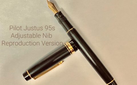 百乐可调节软硬钢笔Justus 95s——「玩」笔