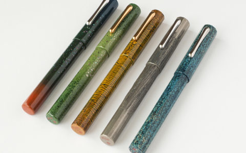 古典技法的现代传承，日本仲林Taccia生漆钢笔百工比照14K限定钢笔第一弹评测
