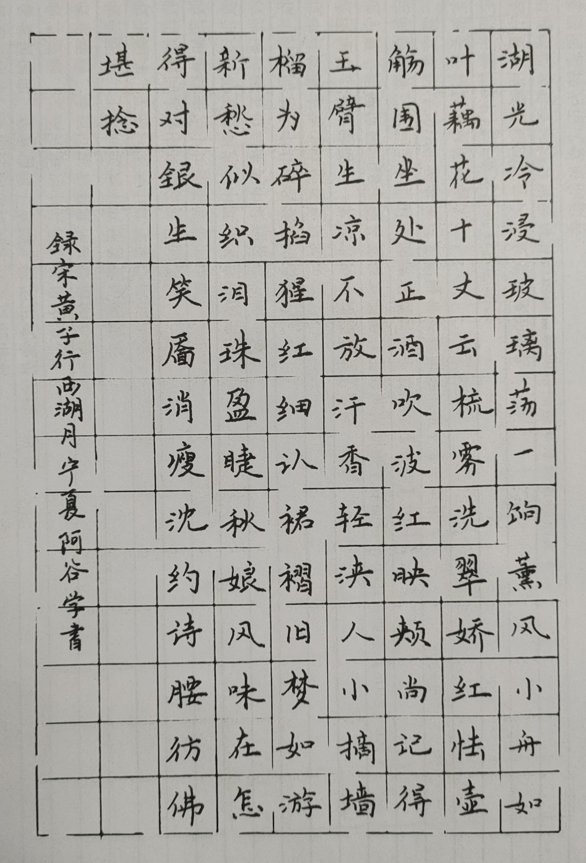 钢笔书法练字打卡20220308-03