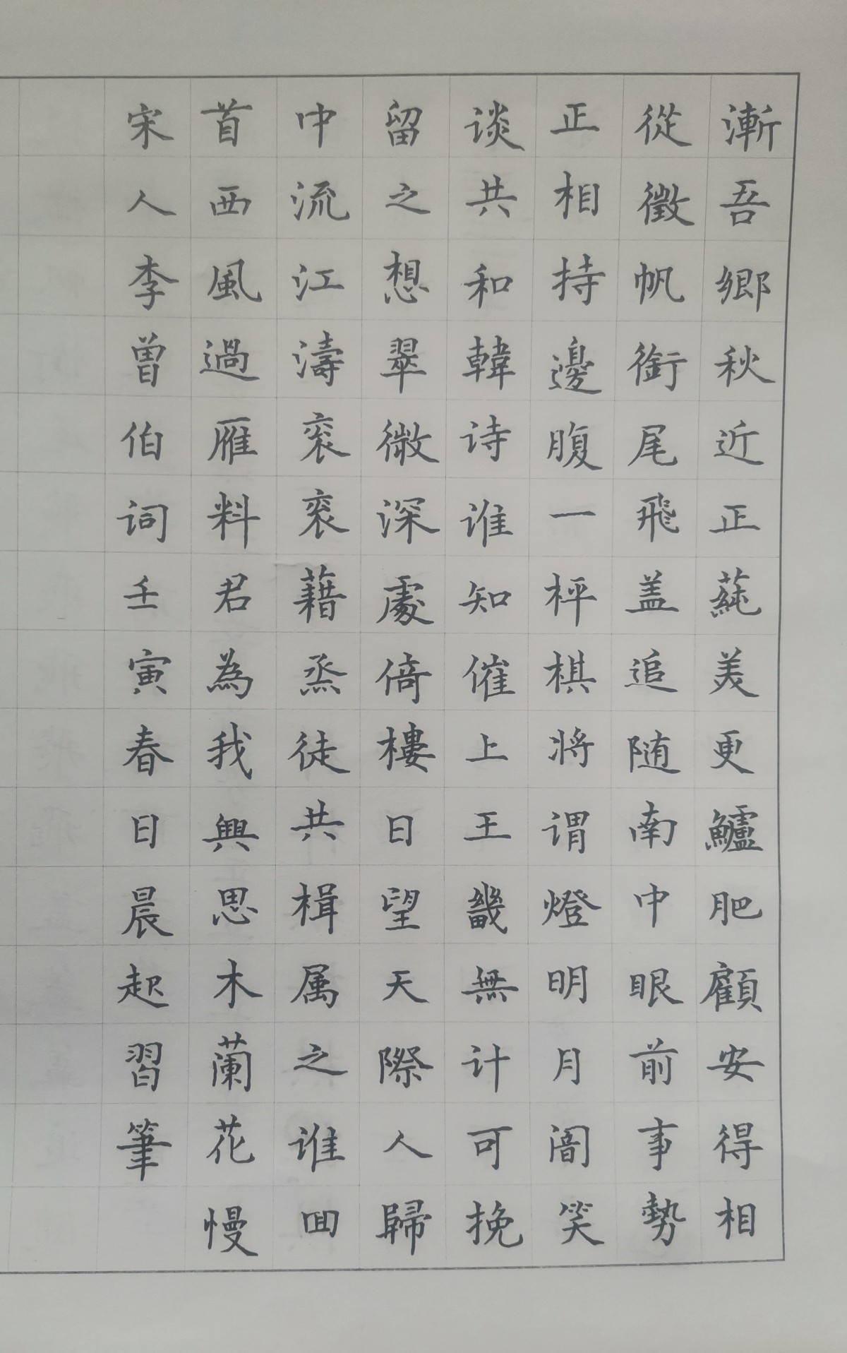 钢笔书法练字打卡20220419-02