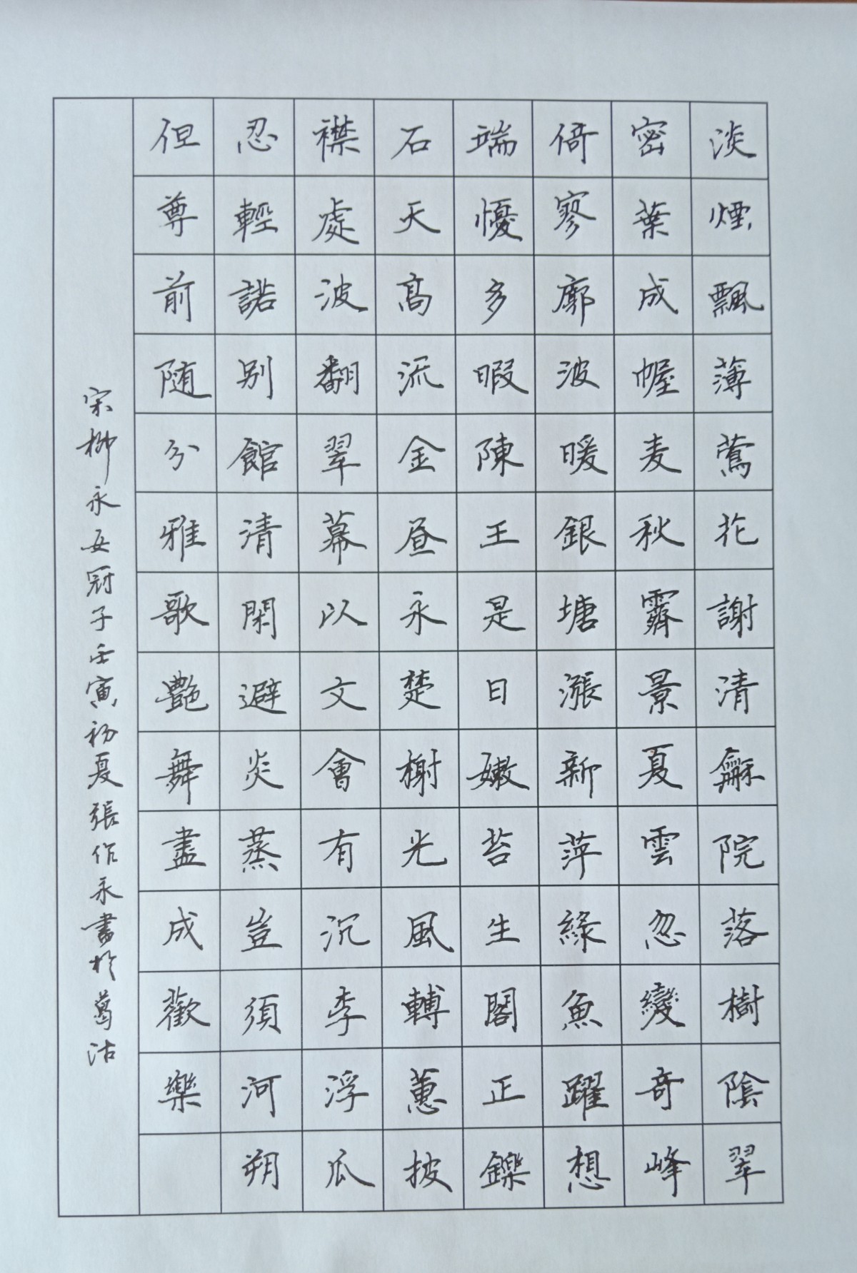 练字打卡20220524-18