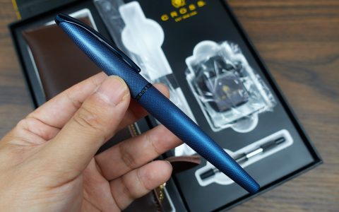 高仕Cross ATX系列钢笔PVD深蓝钢笔礼盒简介及限时优惠